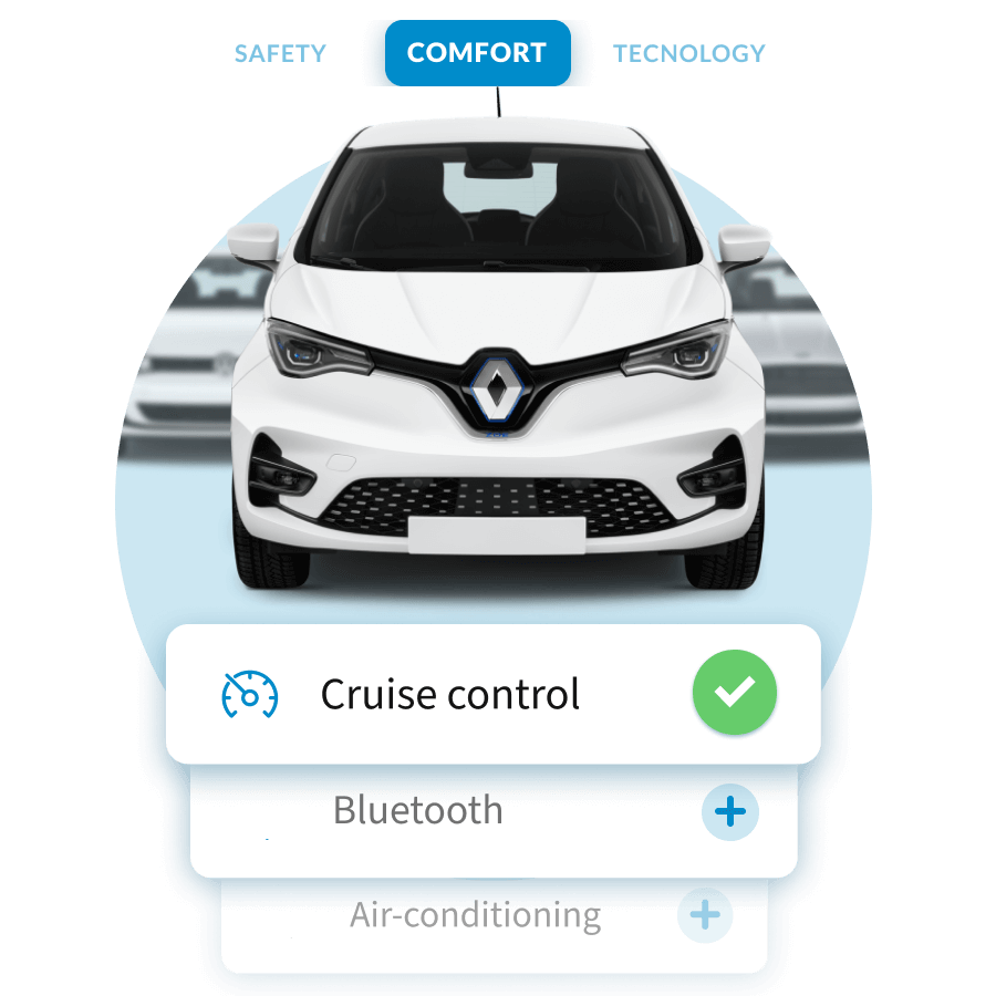 You can configure your ideal vehicle.